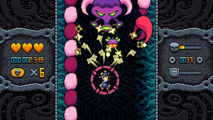 Tiny Pixels Vol. 1: Ninpo Blast (NSW) gameplay screenshot 24