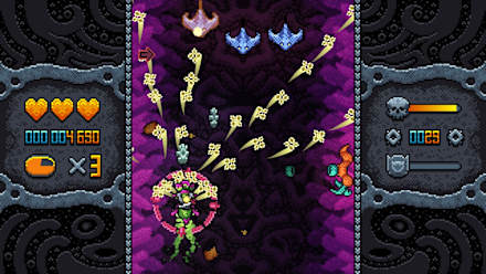 Tiny Pixels Vol. 1: Ninpo Blast (NSW) gameplay screenshot 18