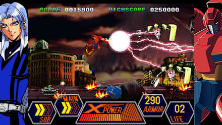 70s-style Robot Anime Geppy-X (NSW) gameplay screenshot 9