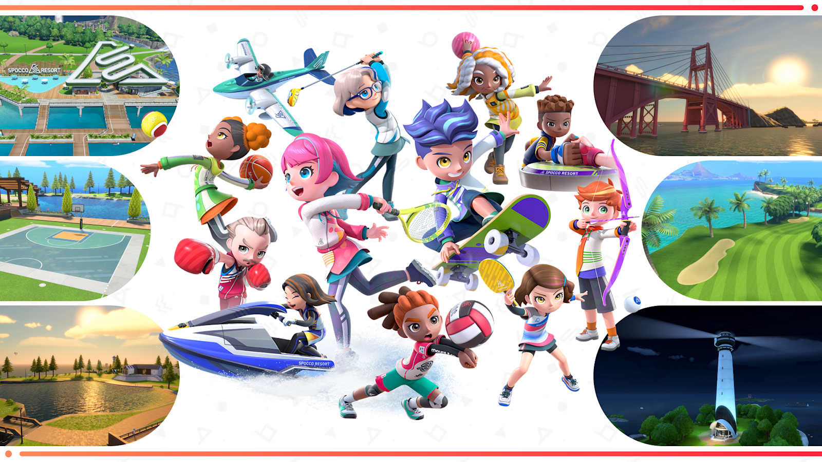 Grab your headband and get ready to move in Nintendo Switch Sports Resort!