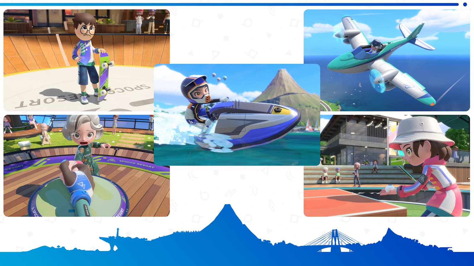 Grab your headband and get ready to move in Nintendo Switch Sports Resort!