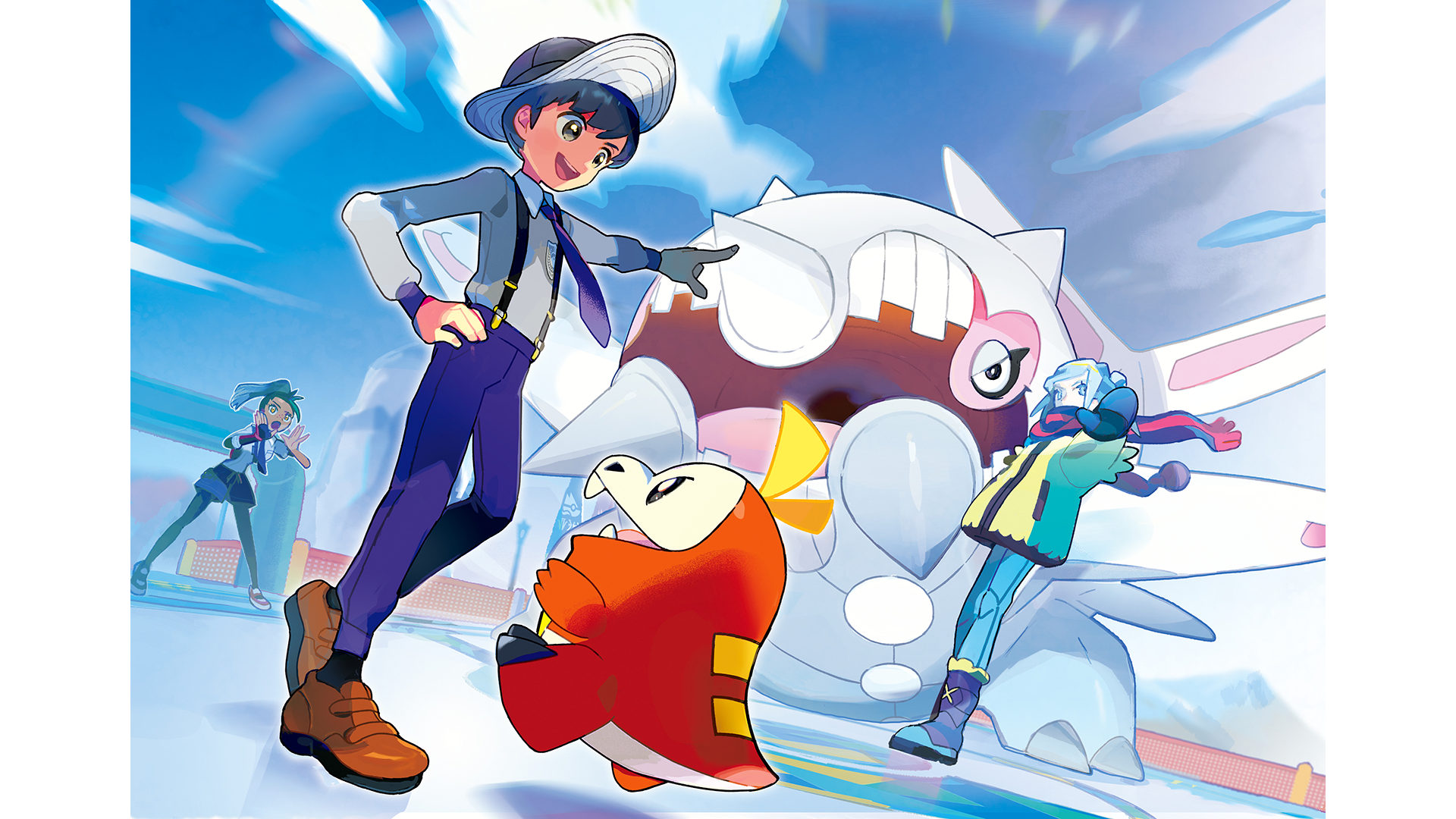 Official Victory Road screen in Pokémon Scarlet and Violet showing Gym objectives used to test a beginner team