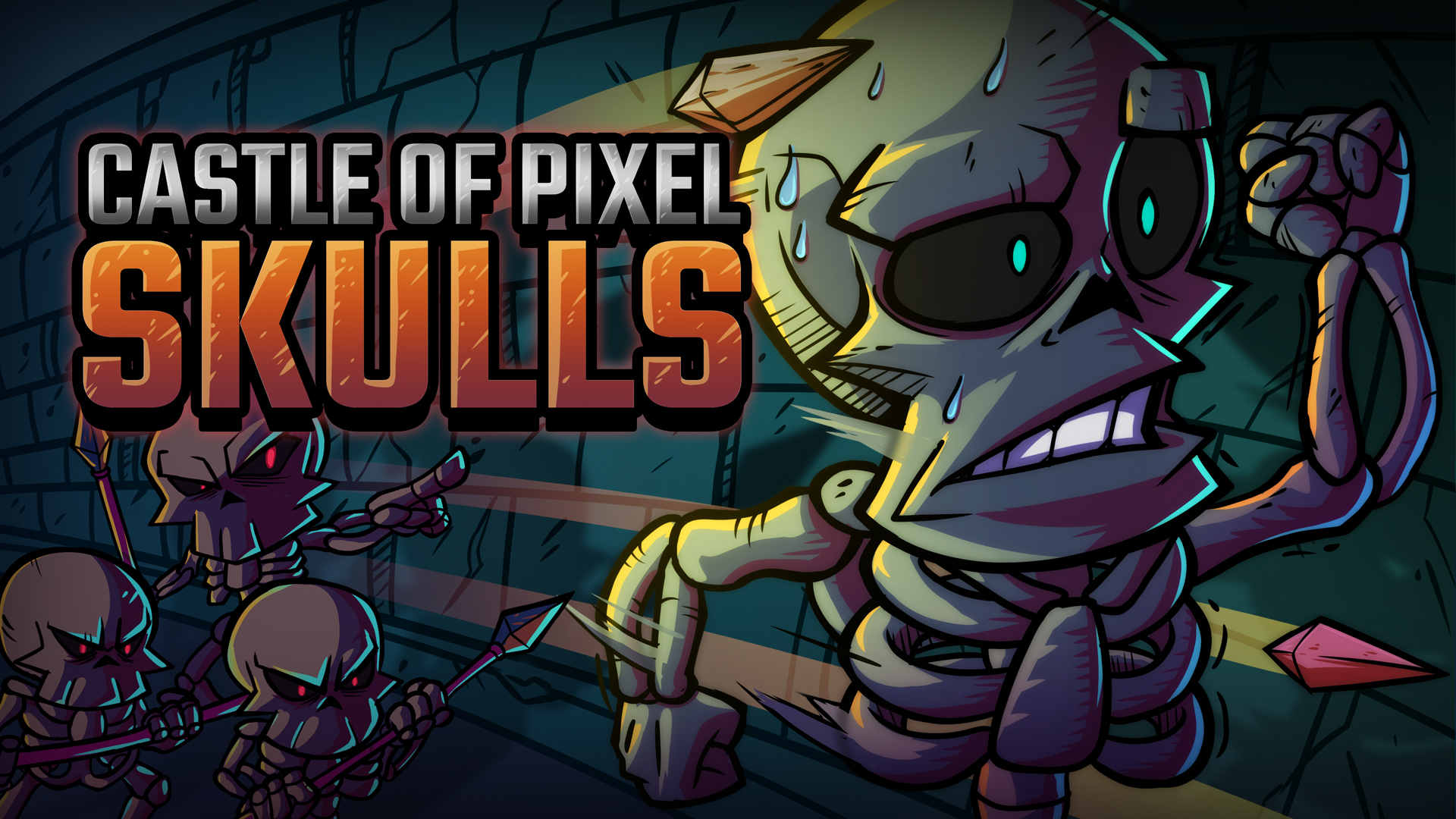 Castle Of Pixel Skulls