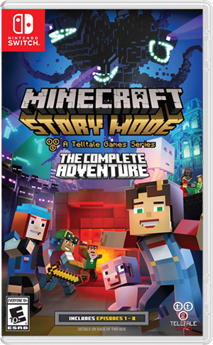 Minecraft Story Mode The Complete Adventure includes episodes 1-8