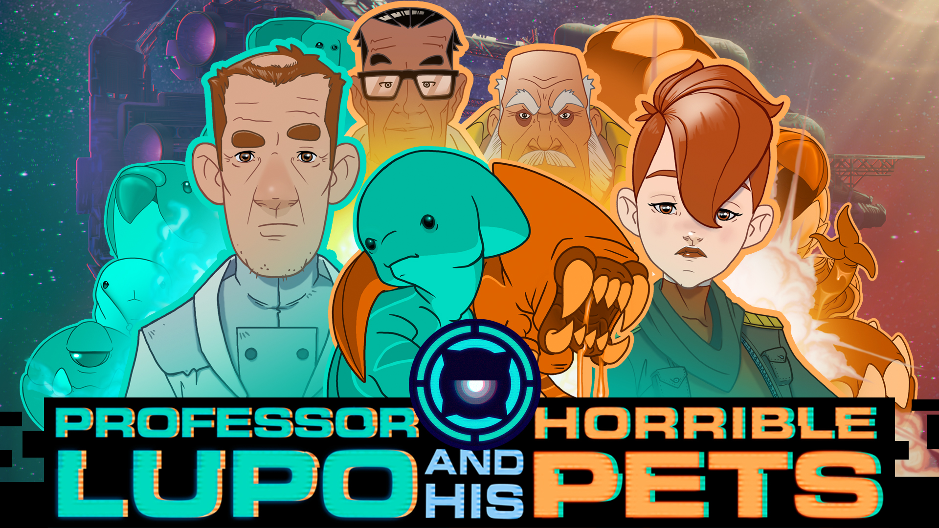 Professor Lupo and his Horrible Pets