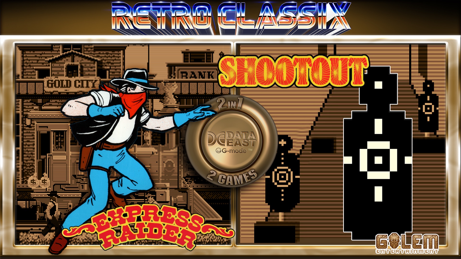 Retro Classix 2-in-1 Pack: Express Raider & Shootout