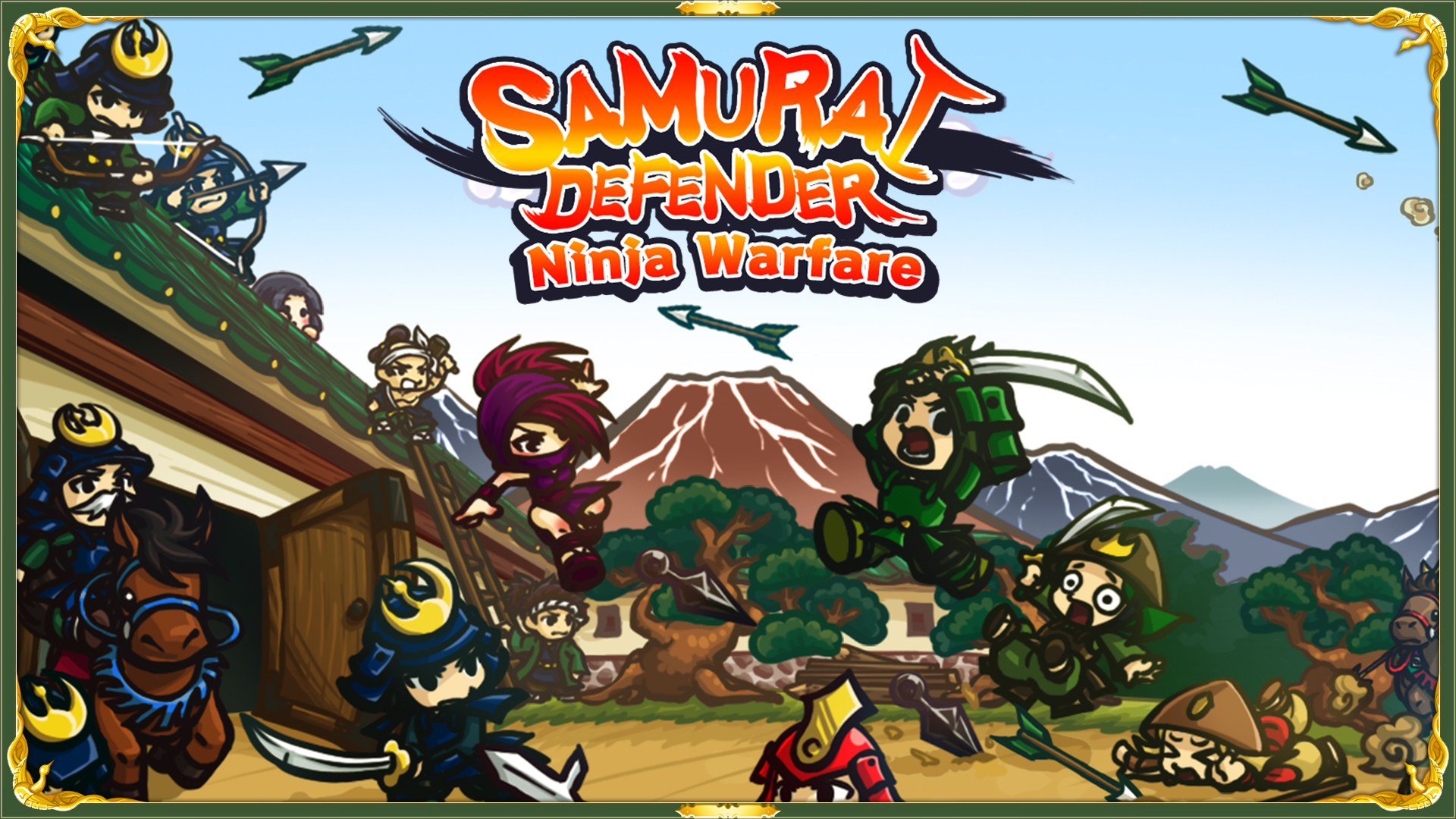 Samurai Defender: Ninja Warfare