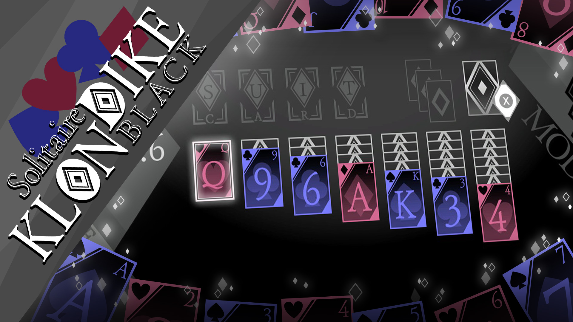 Solitaire Klondike BLACK