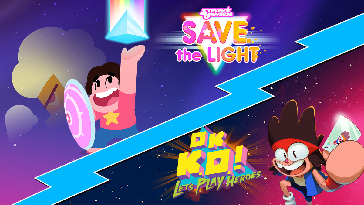 Steven Universe Save the Light & OK K.O.! Let's Play Heroes Combo
