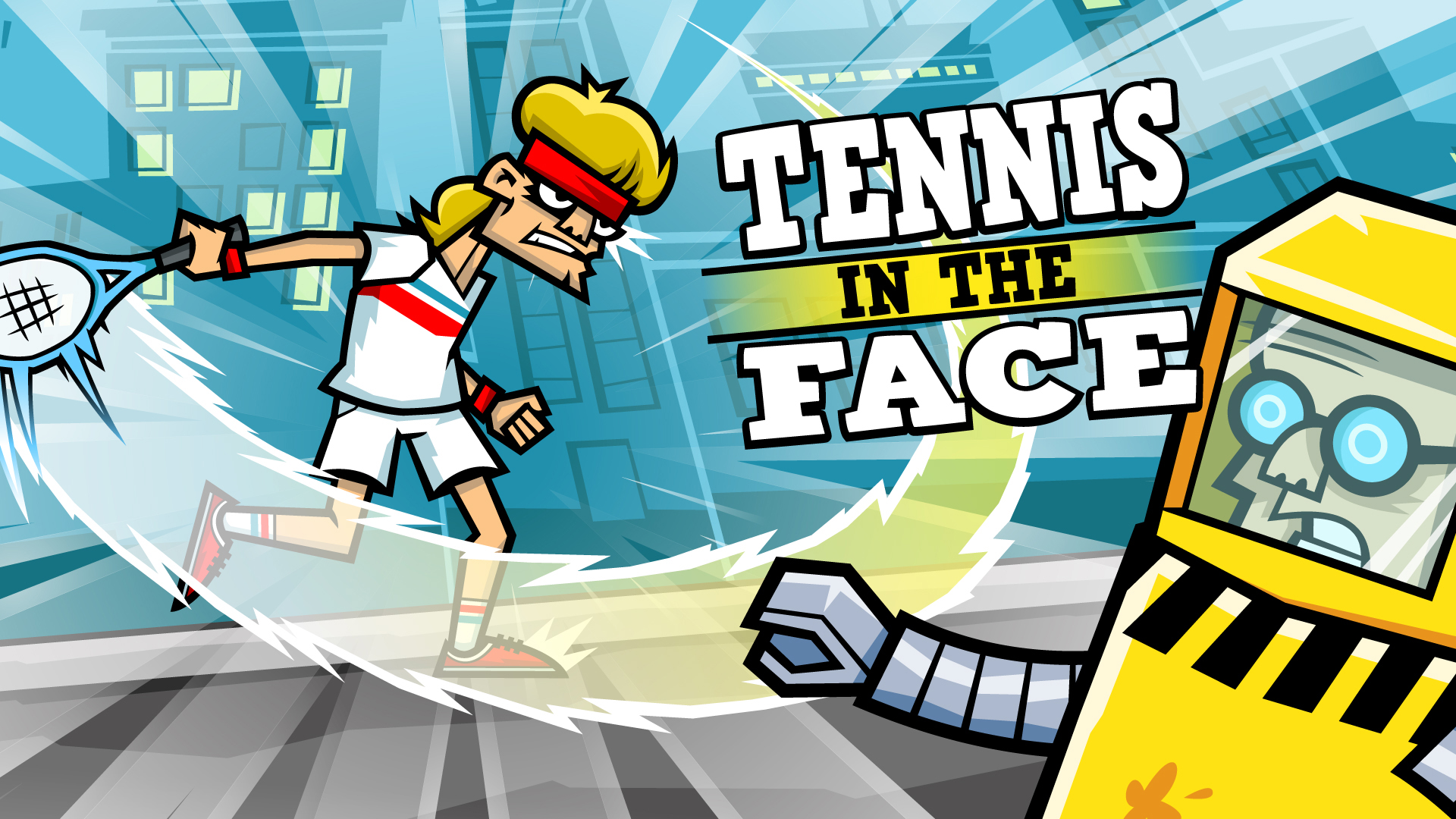 Tennis in the Face