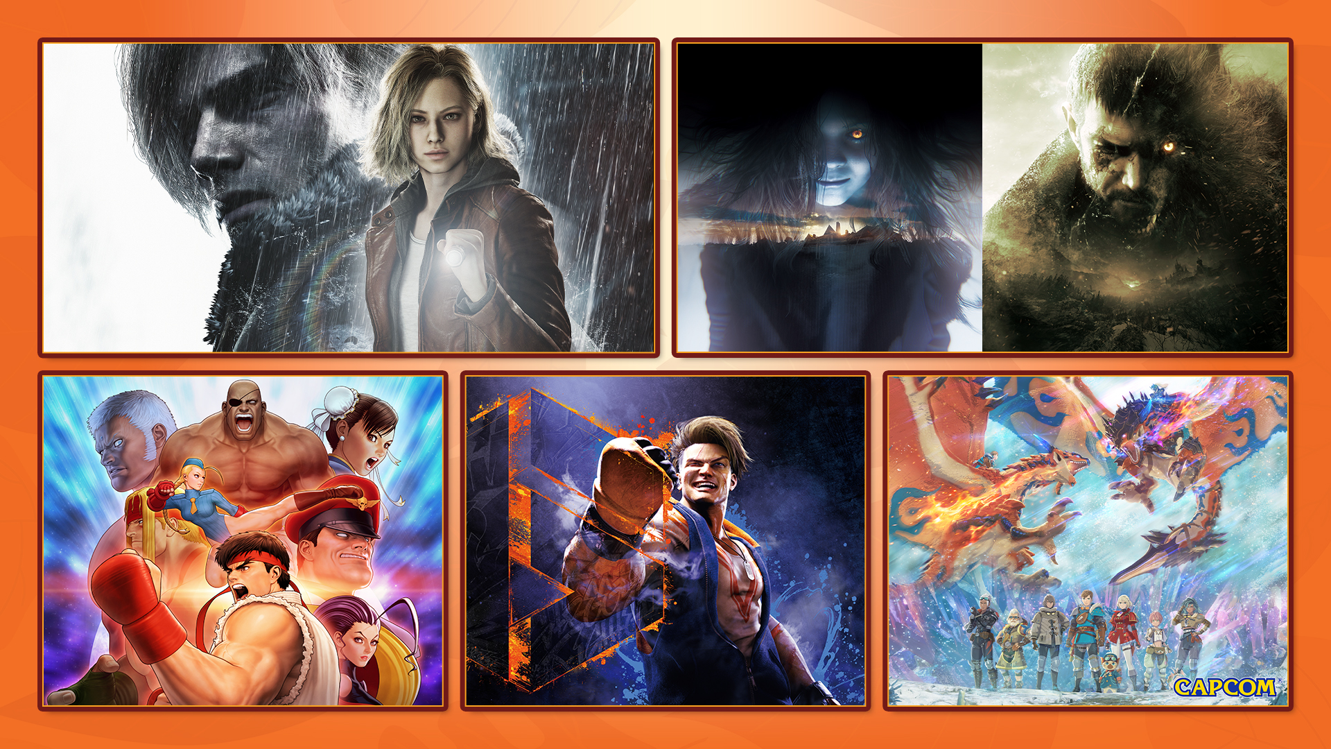Capcom Autumn Sale official campaign artwork