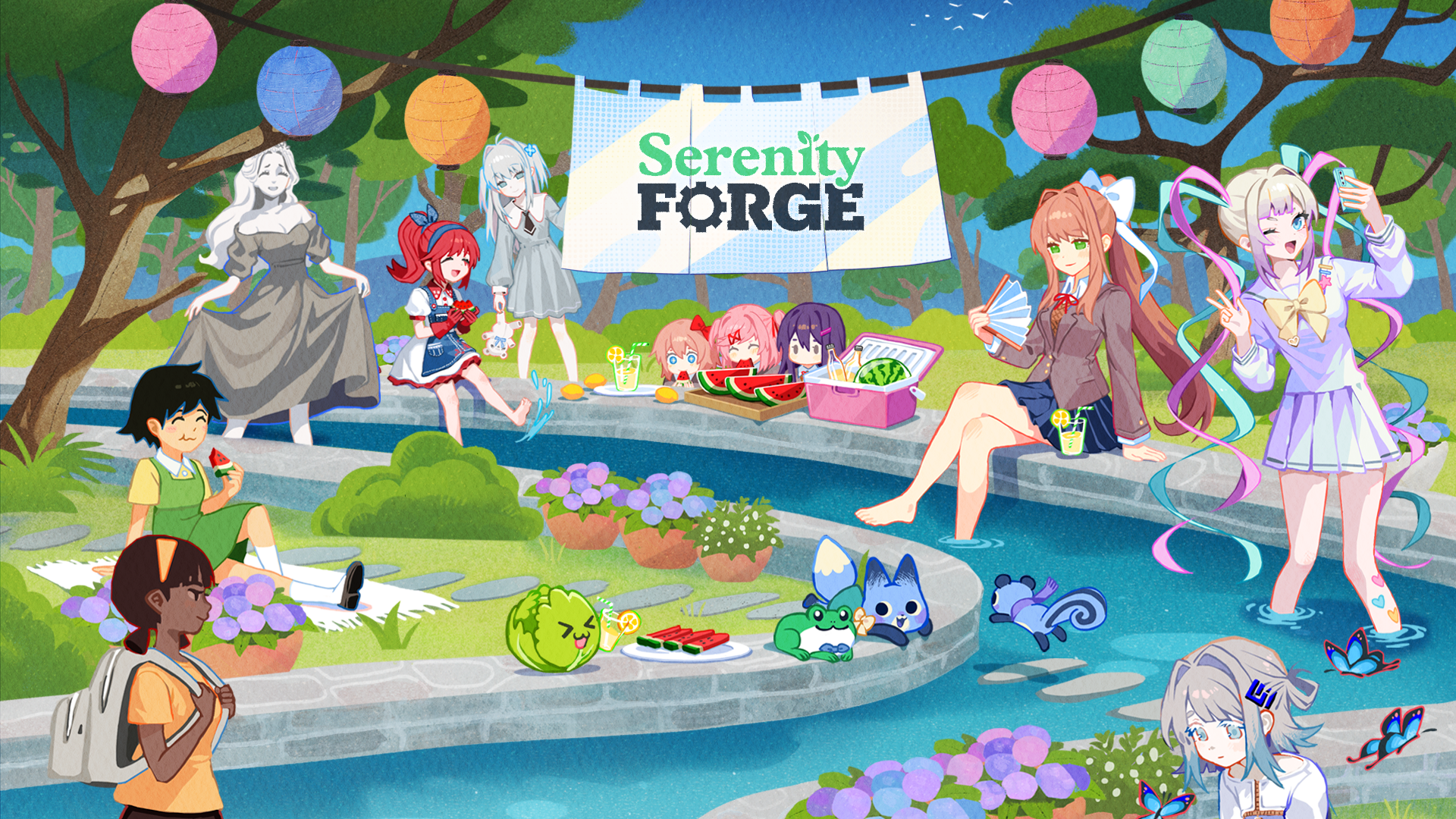 Serenity Forge Sale official campaign artwork