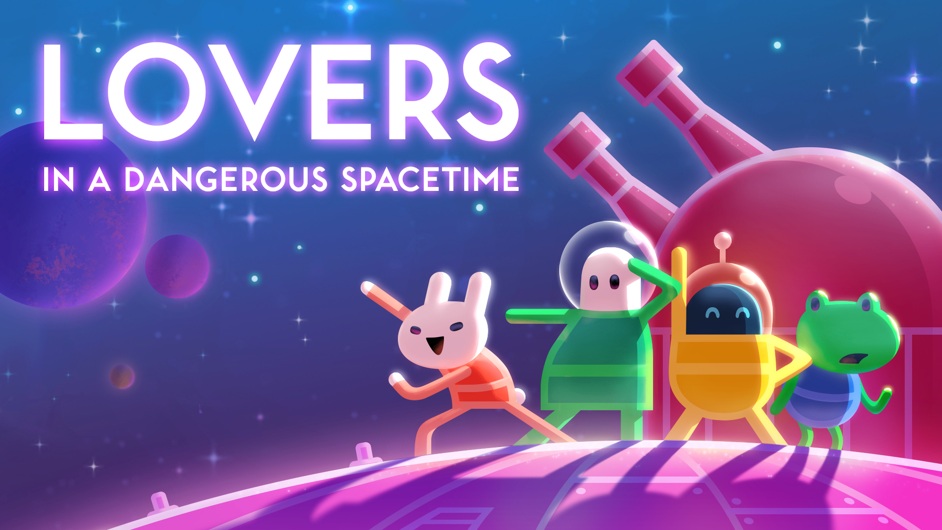 Lovers in a Dangerous Spacetime screenshot thumbnail video