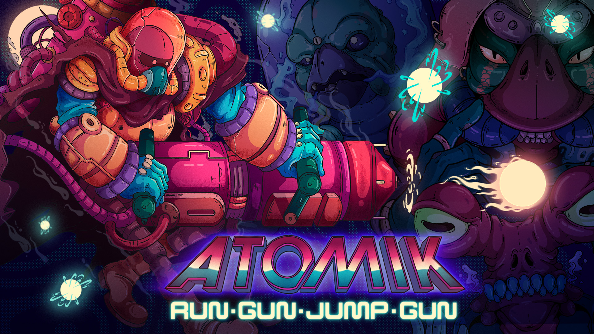 Atomik: RunGunJumpGun screenshot thumbnail video