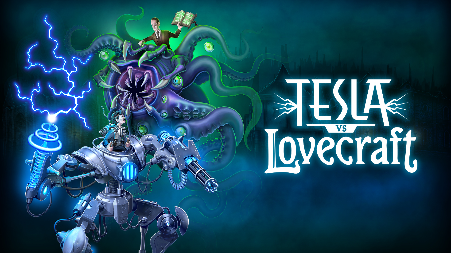 Tesla vs Lovecraft screenshot thumbnail video