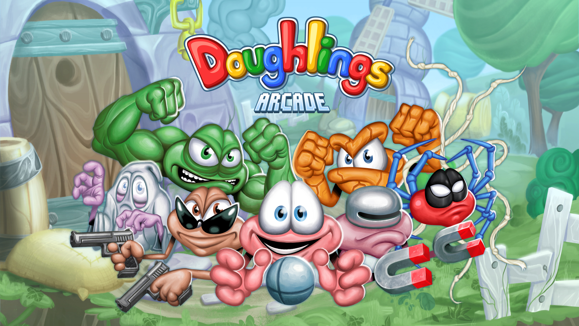 Doughlings: Arcade screenshot thumbnail video