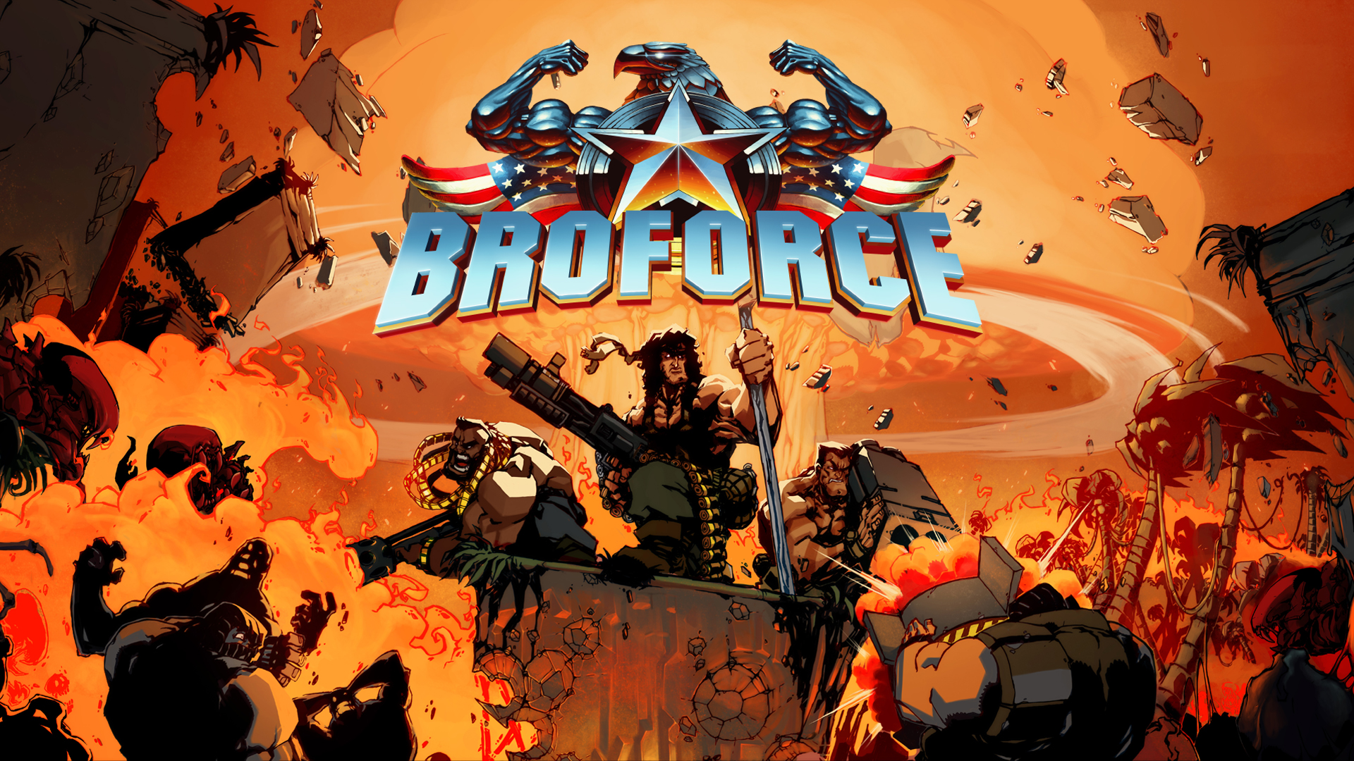 Broforce screenshot thumbnail video