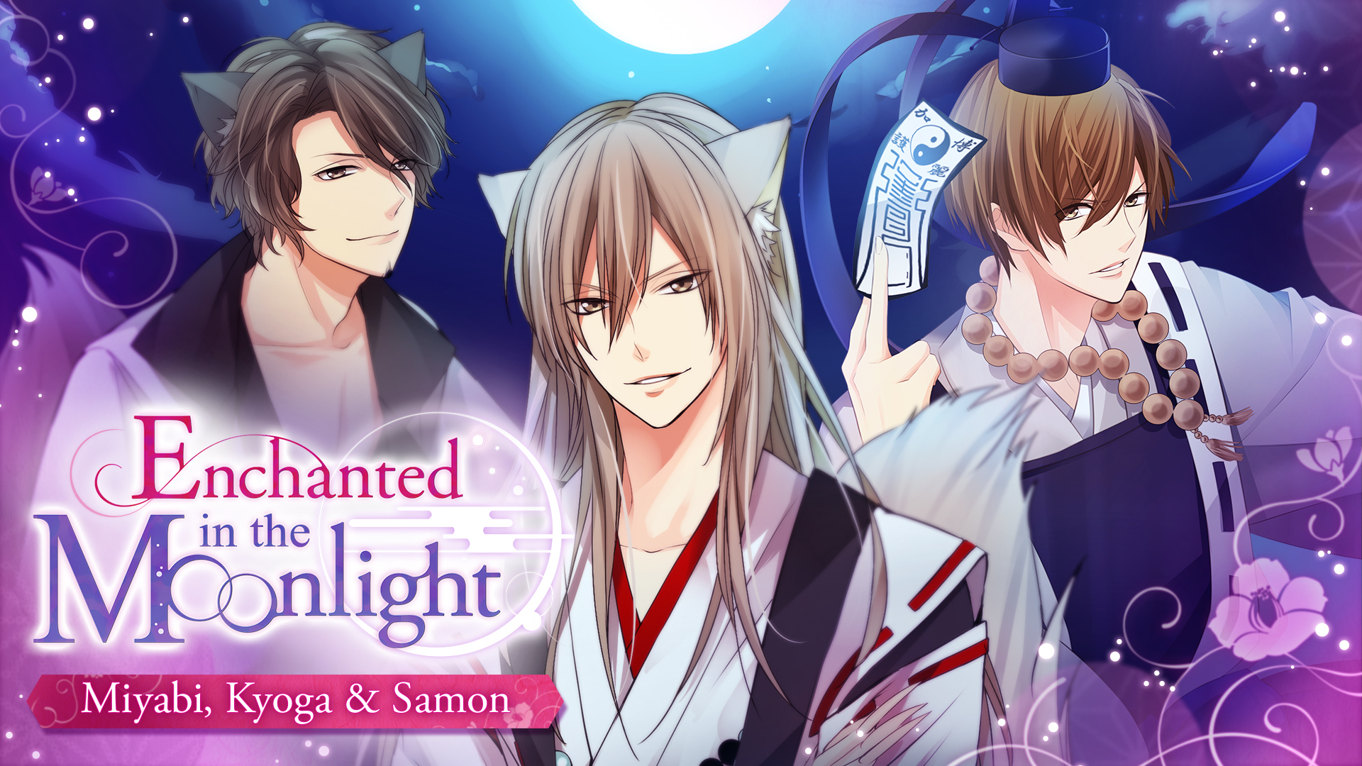 Enchanted in the Moonlight - Miyabi, Kyoga & Samon screenshot thumbnail video