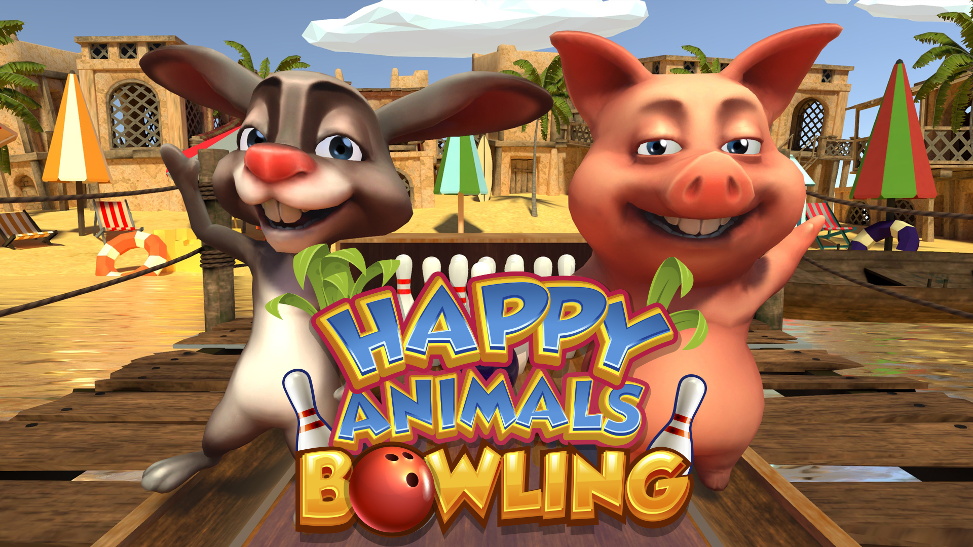 Happy Animals Bowling screenshot thumbnail video