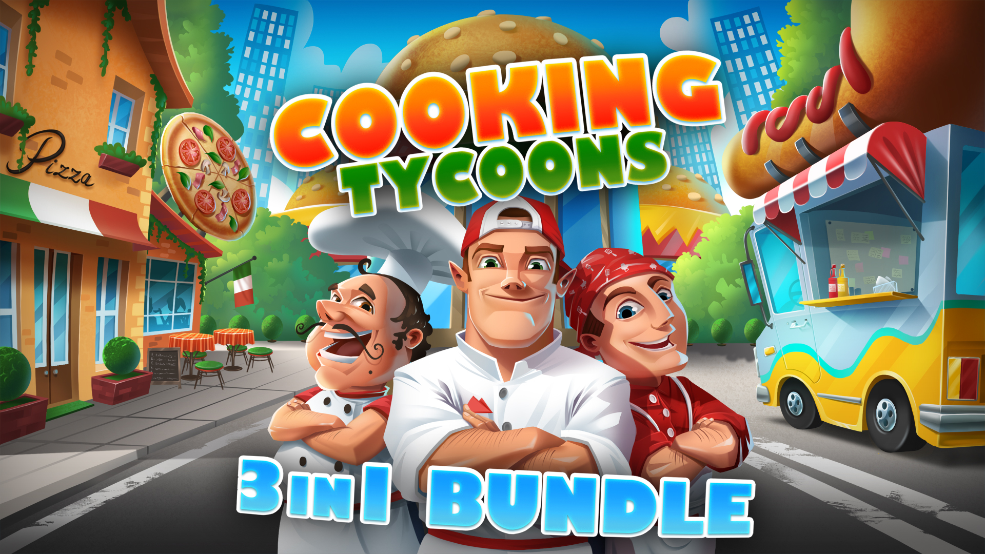 Cooking Tycoons - 3 in 1 Bundle screenshot thumbnail video