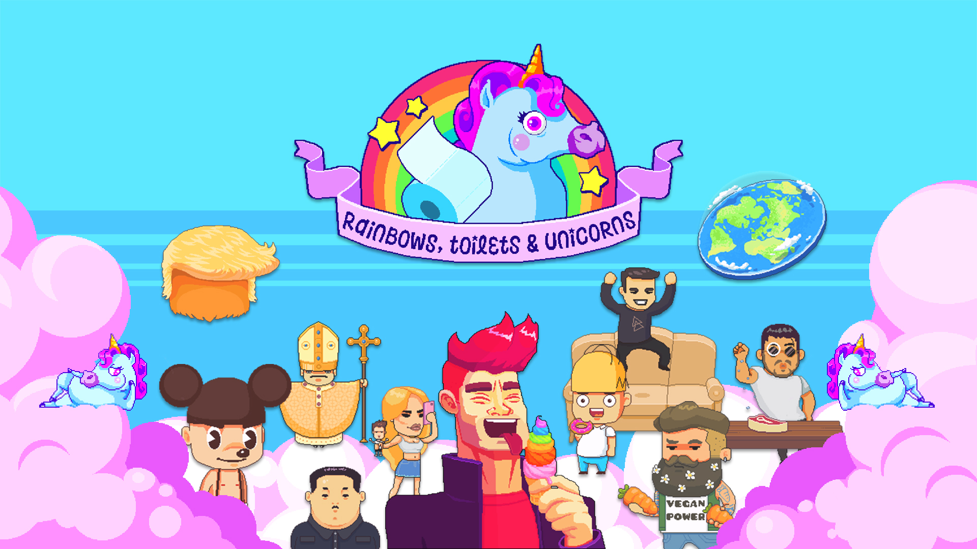 Rainbows, toilets & unicorns! screenshot thumbnail video