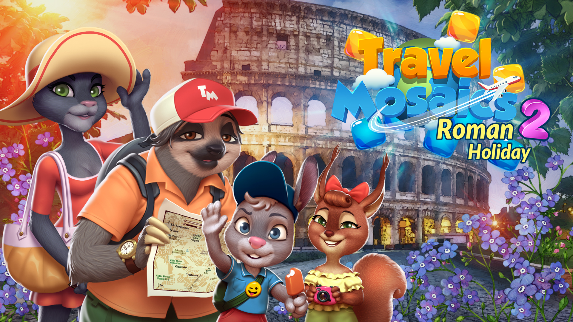 Travel Mosaics 2: Roman Holiday screenshot thumbnail video