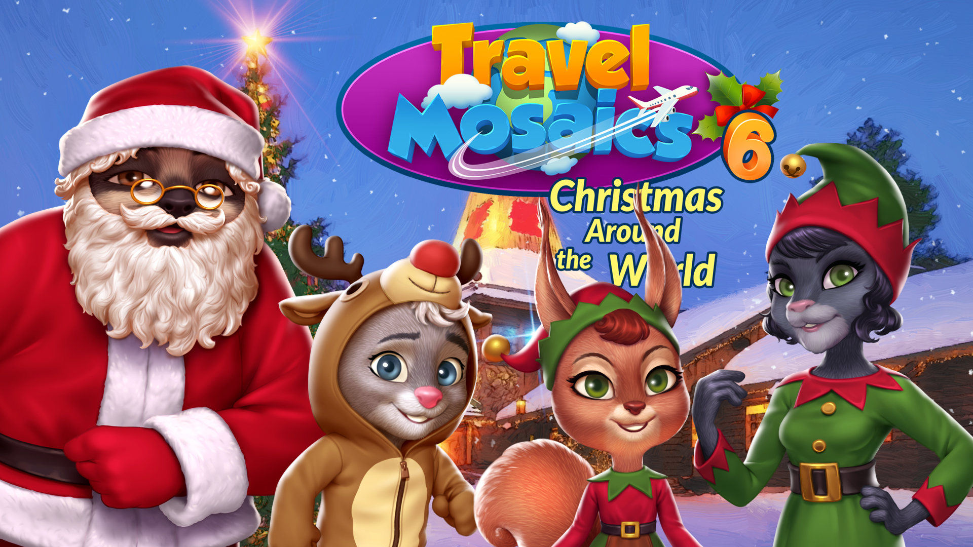 Travel Mosaics 6: Christmas Around the World screenshot thumbnail video