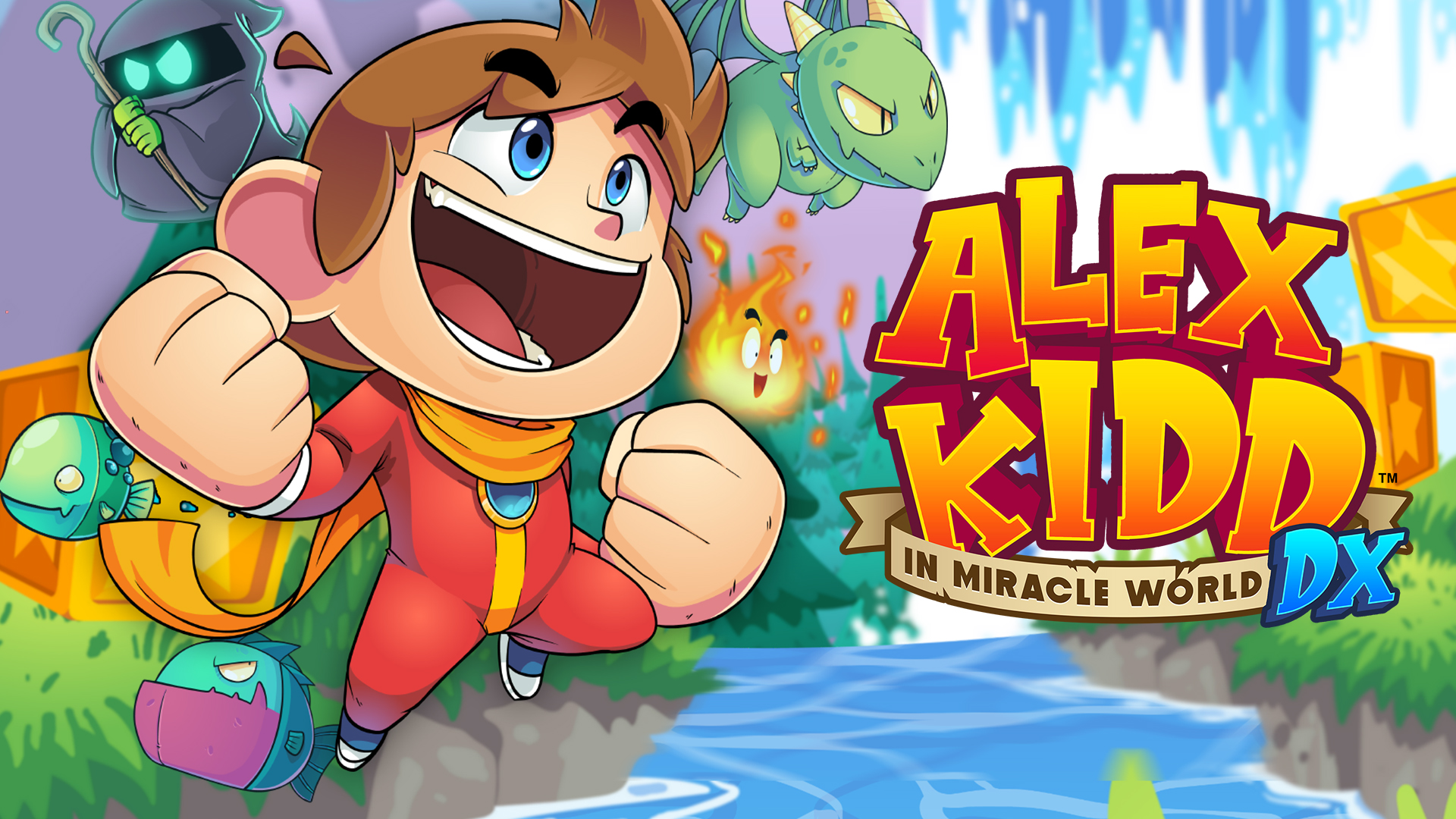 Alex Kidd in Miracle World DX screenshot thumbnail video