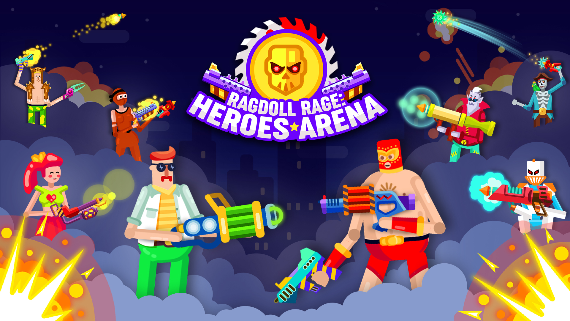 Ragdoll Rage: Heroes Arena screenshot thumbnail video