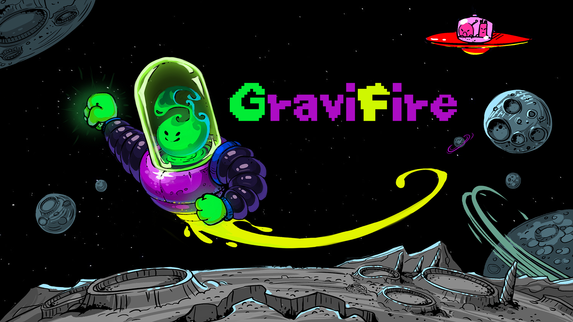 GraviFire screenshot thumbnail video
