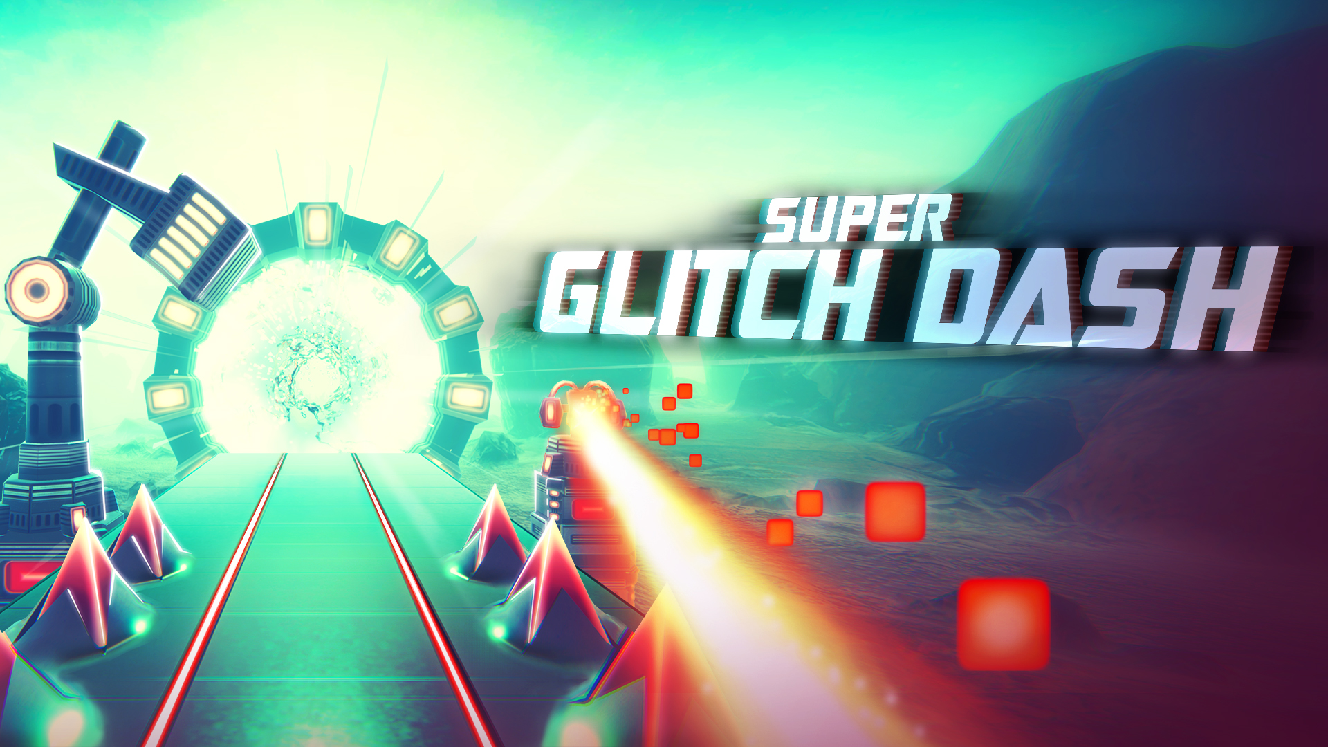 Super Glitch Dash screenshot thumbnail video