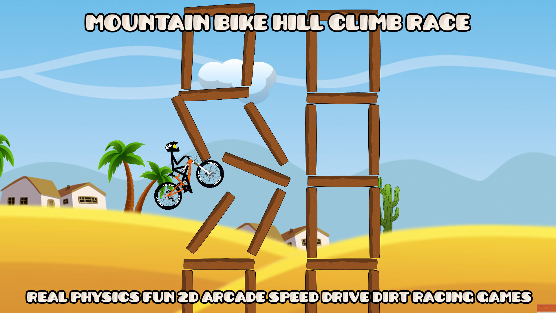Mountain Bike Hill Climb Race: Real 2D Arcade Dirt Racing Games screenshot thumbnail video