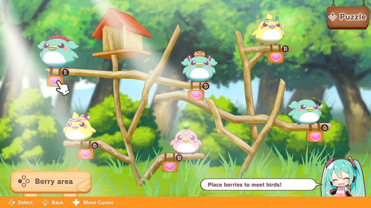 Hatsune Miku Connecting Puzzle TAMAGOTORI screenshot screenshot 2