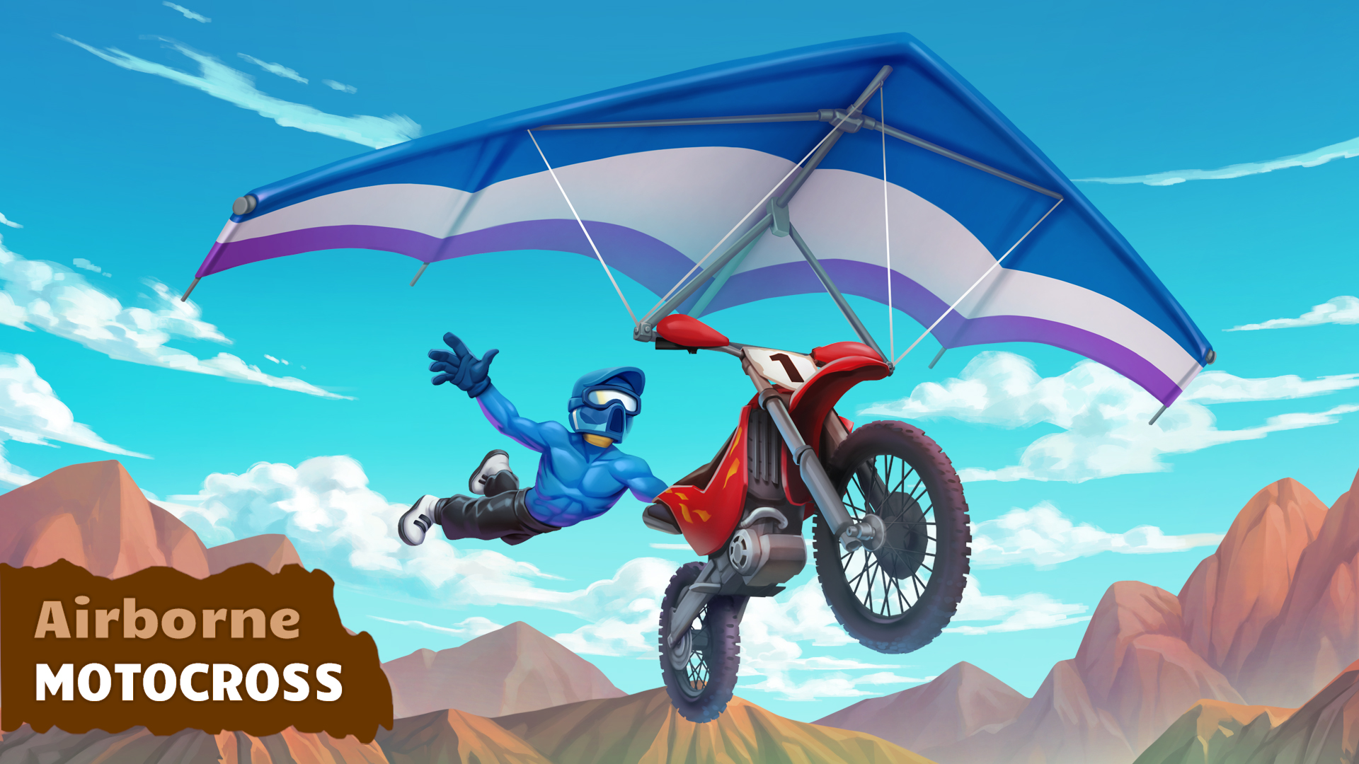 Airborne Motocross screenshot thumbnail video