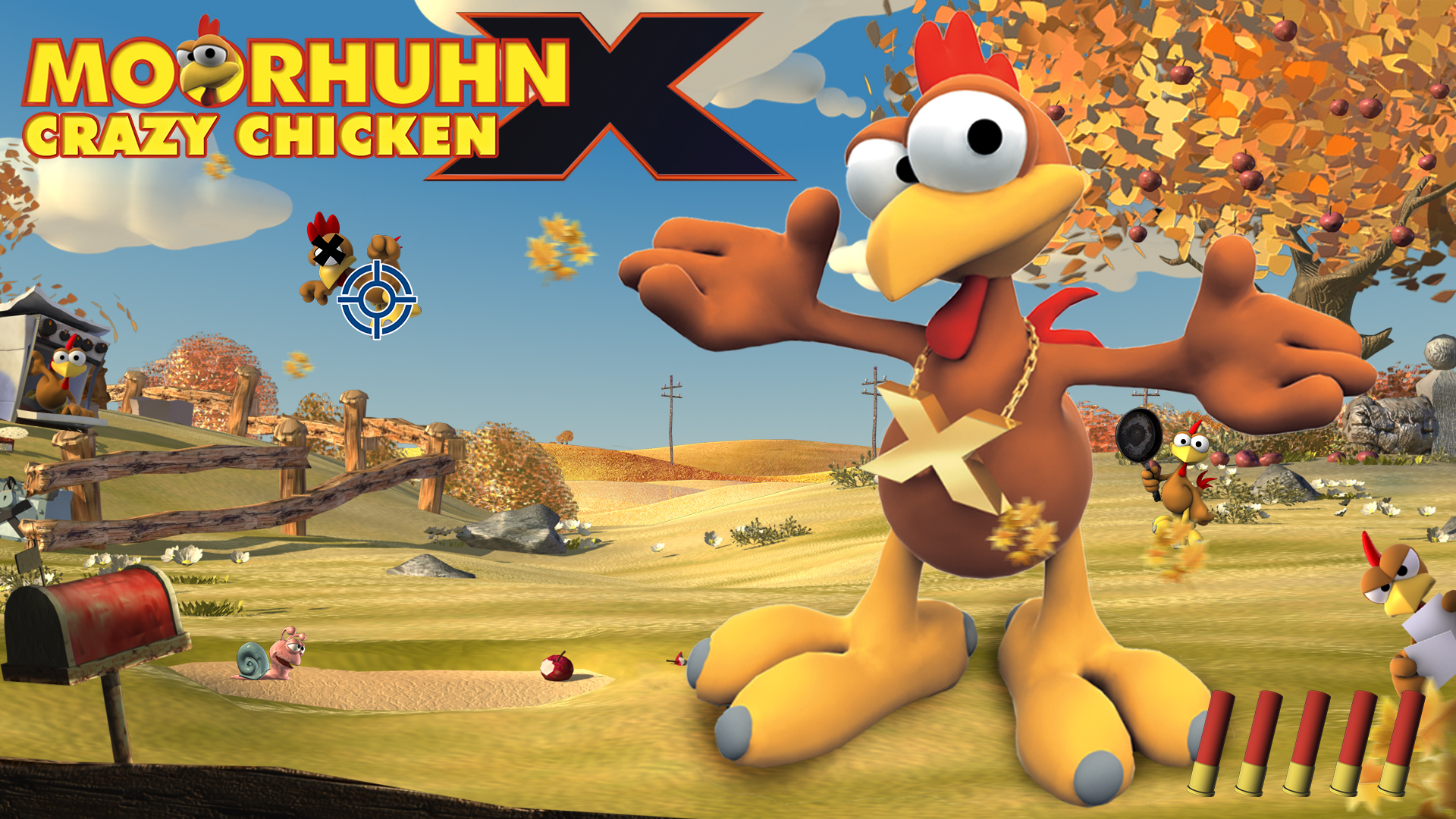 Moorhuhn X - Crazy Chicken X screenshot thumbnail video