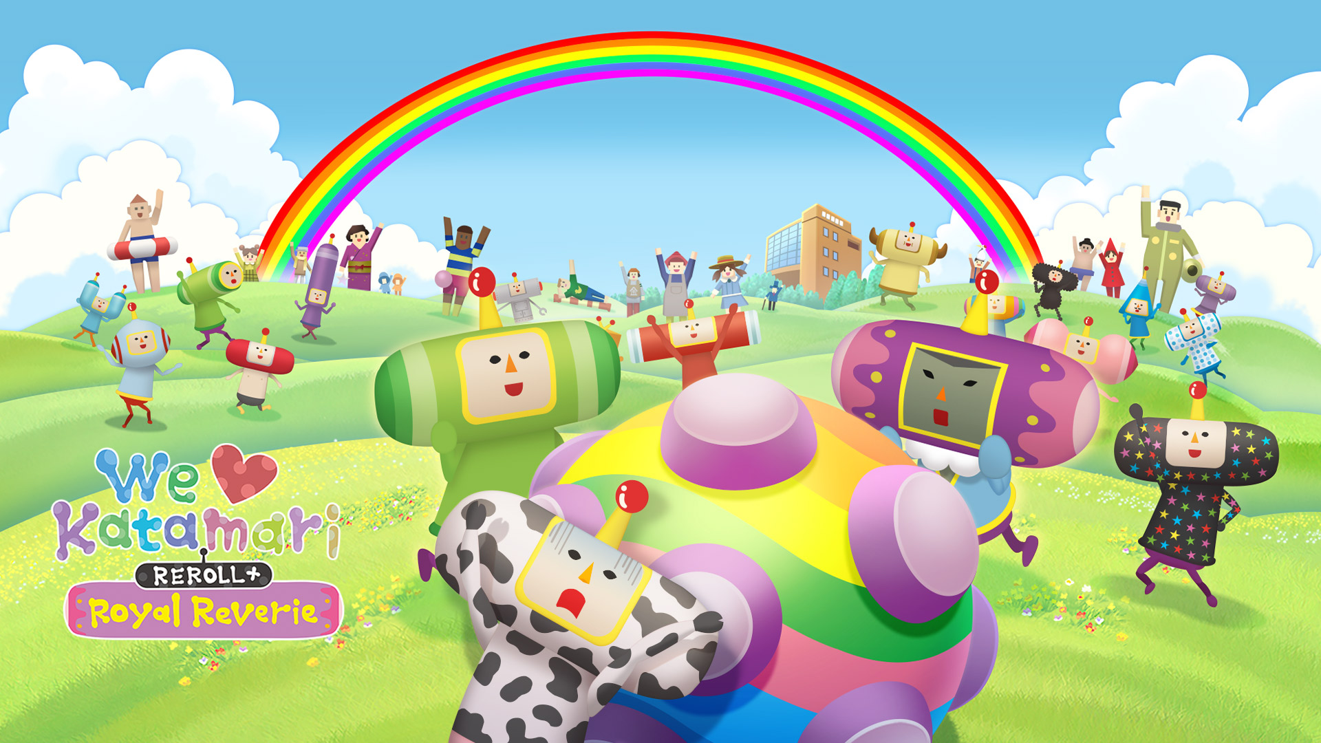 We Love Katamari REROLL+ Royal Reverie screenshot thumbnail video
