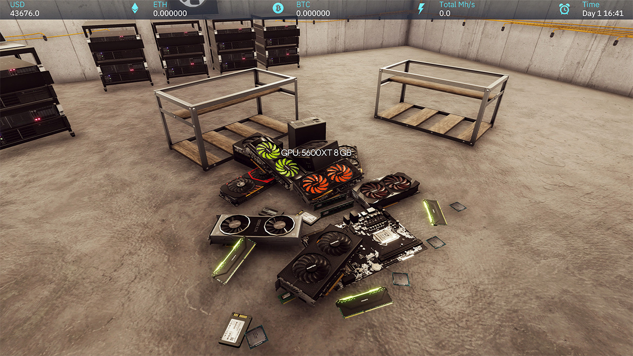 Crypto Mining Simulator - Ultimate Trading Strategy Tycoon Craft & Idle Game 3D screenshot screenshot 2