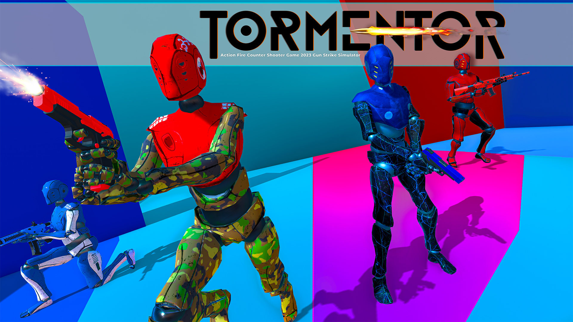 Tormentor-Action Fire Counter Shooter Game 2023 Gun Strike Simulator screenshot thumbnail video