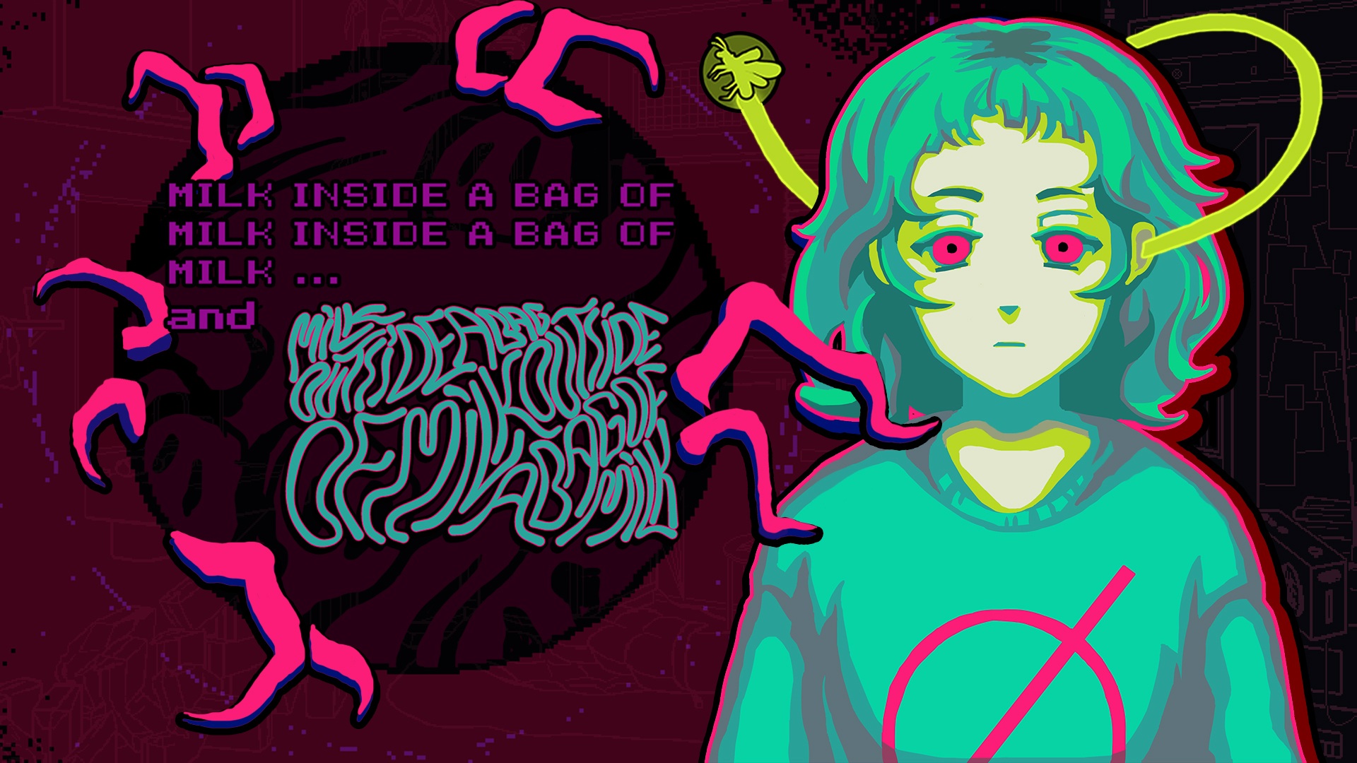 Milk inside a bag of milk inside a bag of milk and Milk outside a bag of milk outside a bag of milk screenshot thumbnail video