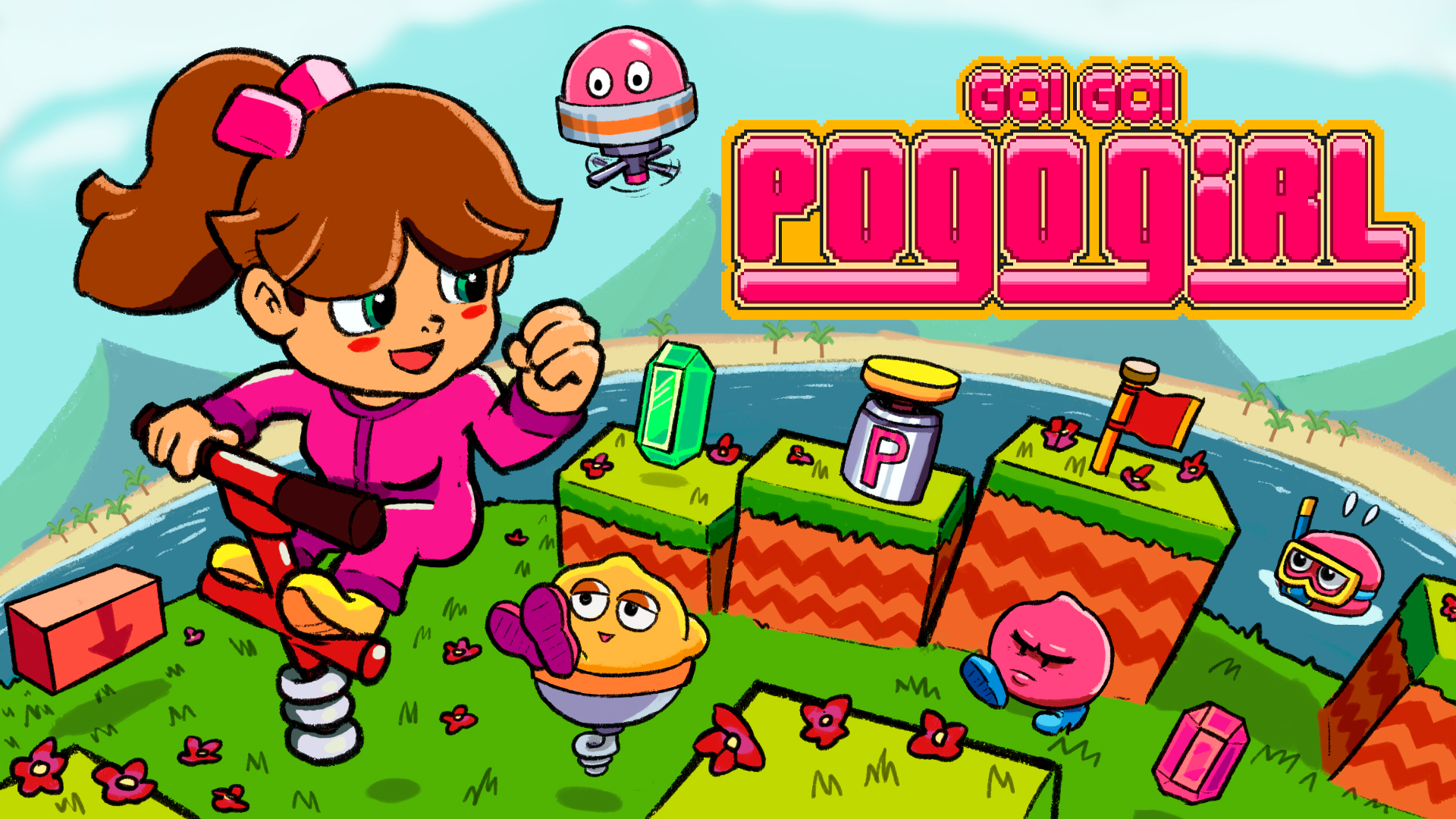Go! Go! PogoGirl screenshot thumbnail video
