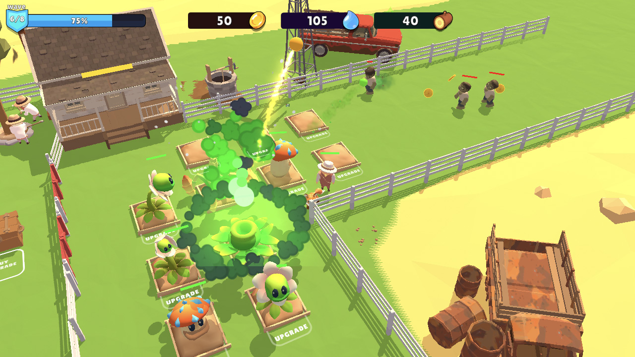 Zombie Garden vs Plants Defence -Battle Craft and Survival Simulator Game screenshot screenshot 5