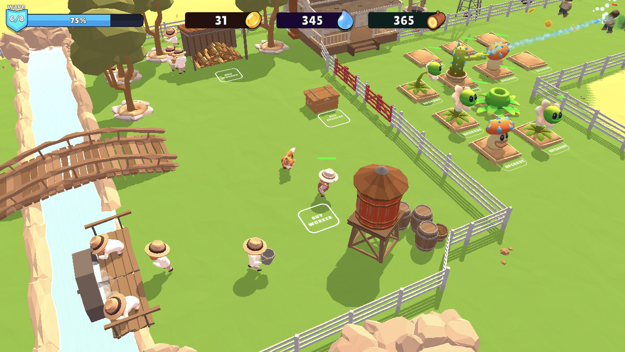 Zombie Garden vs Plants Defence -Battle Craft and Survival Simulator Game screenshot screenshot 4