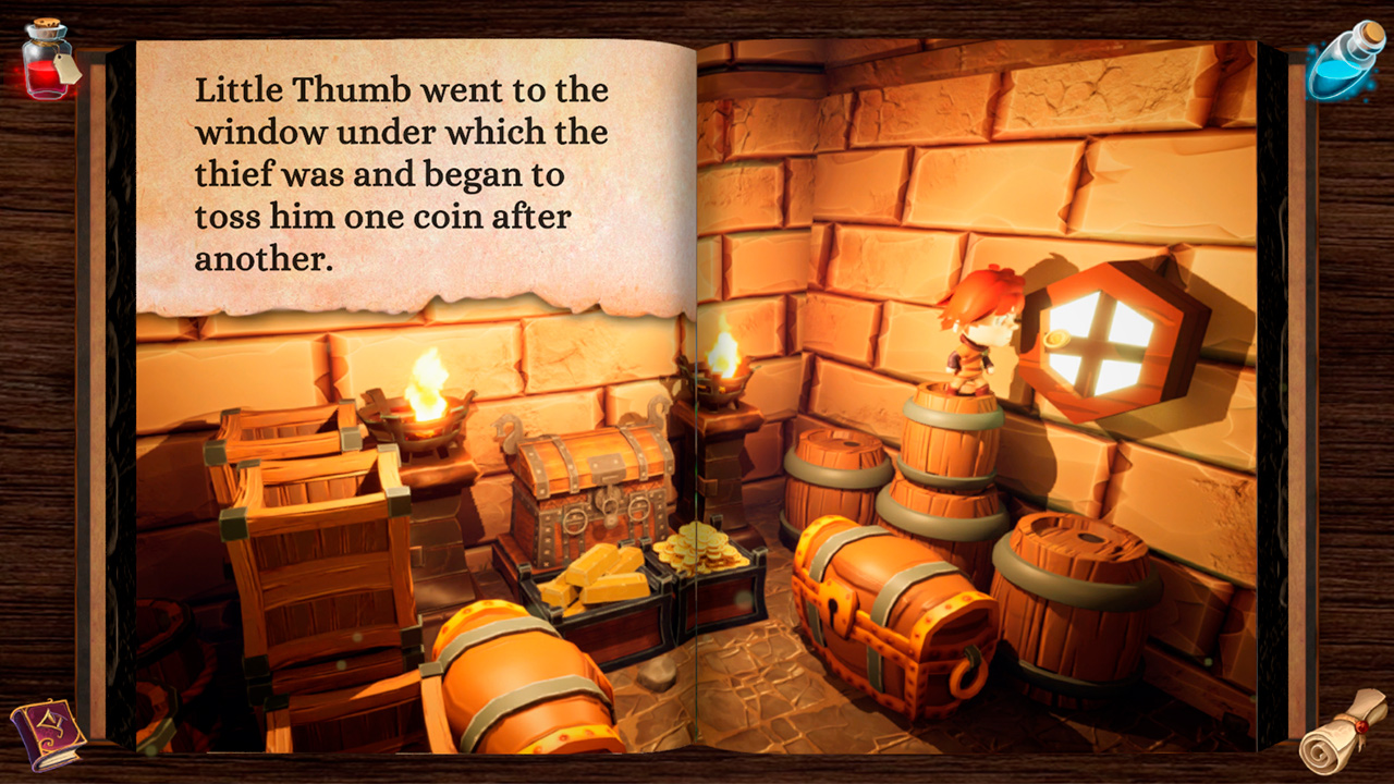 Tom Thumb: Interactive Book screenshot thumbnail screenshot 3