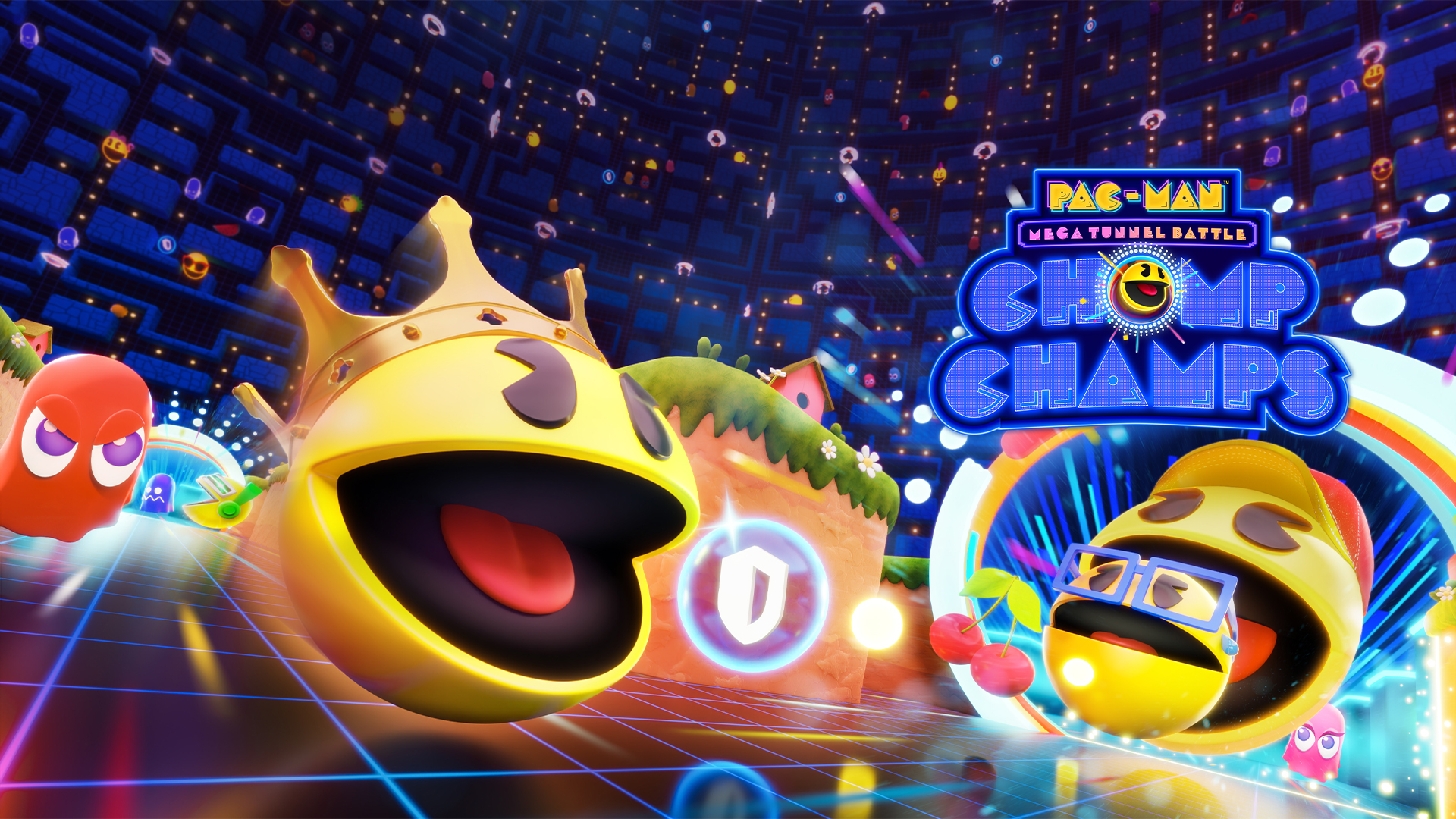 PAC-MAN Mega Tunnel Battle: Chomp Champs screenshot thumbnail video