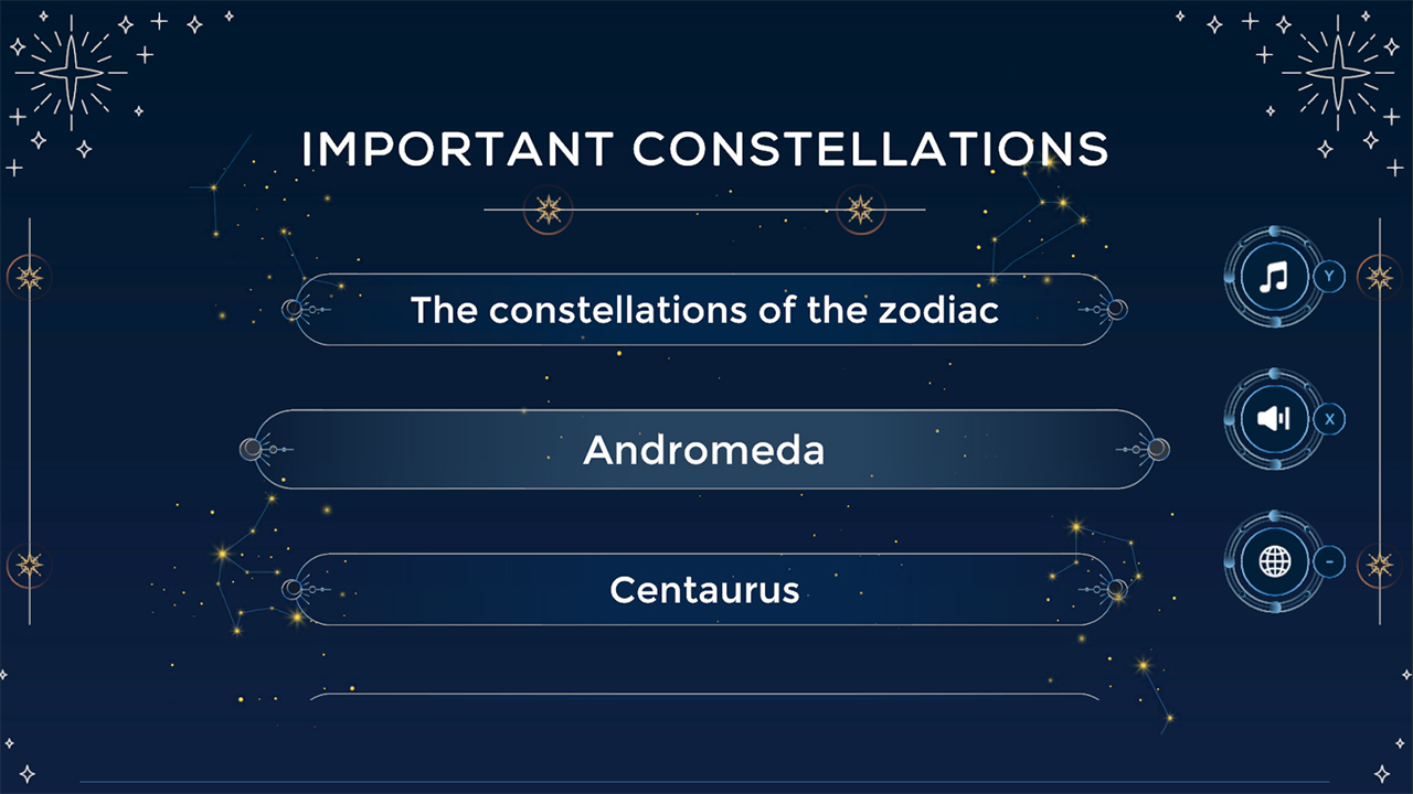 Constellations: discover the universe screenshot screenshot 1