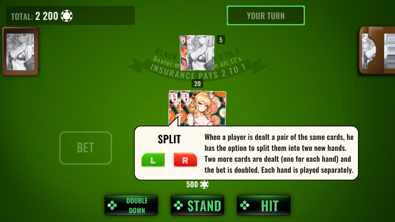 BlackJack Waifu Tour screenshot screenshot 3