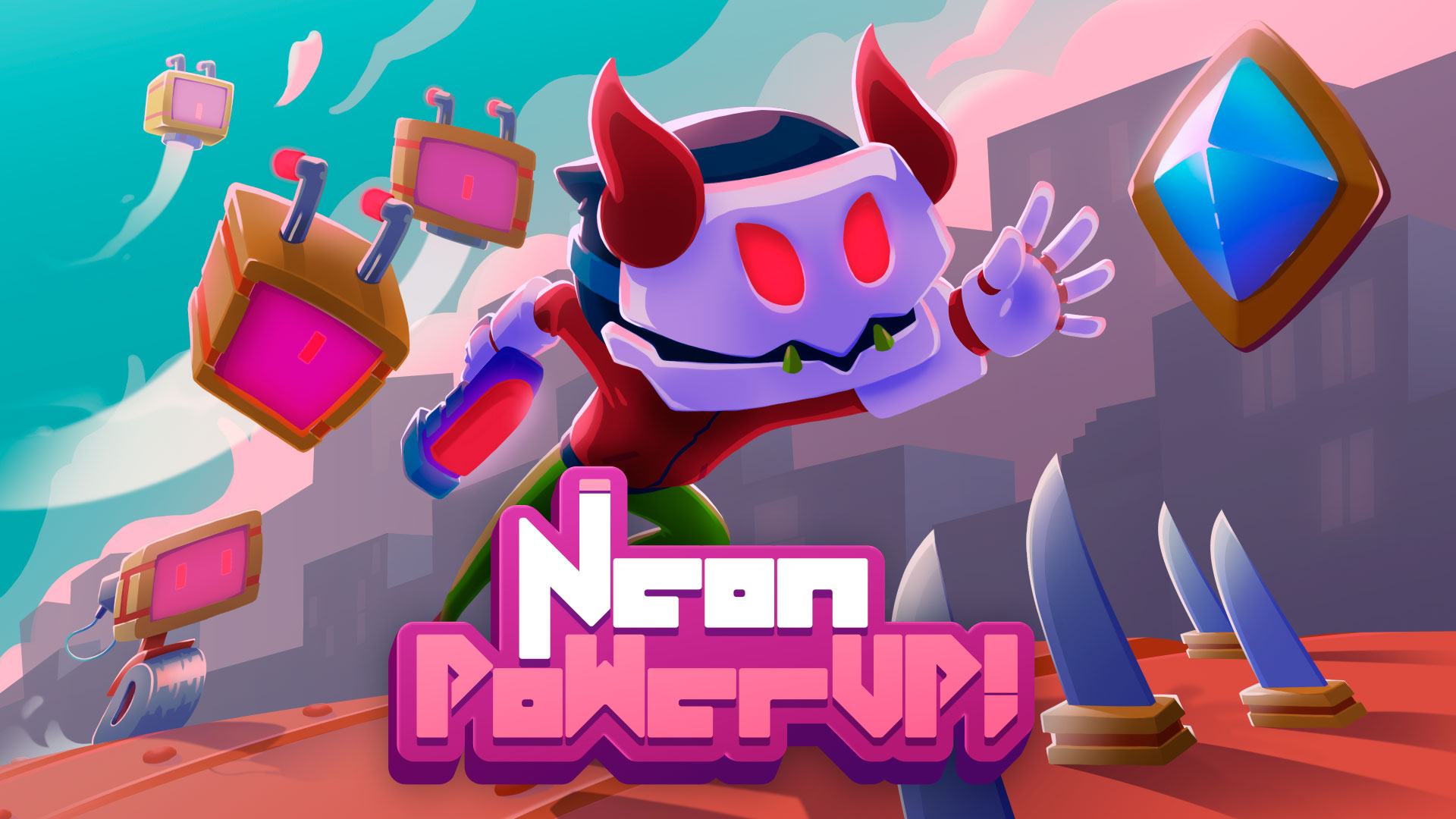 NeonPowerUp! screenshot thumbnail video