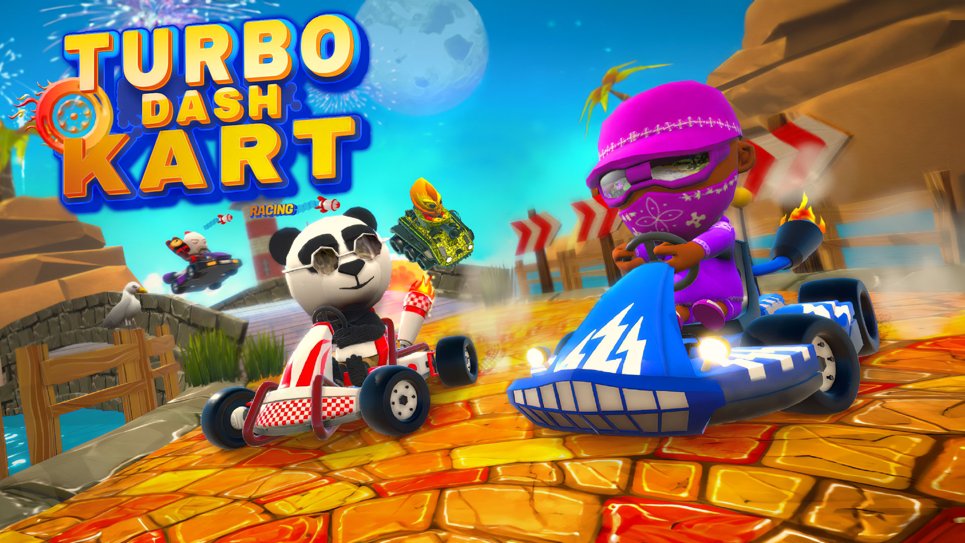 Turbo Dash Kart Racing screenshot thumbnail video
