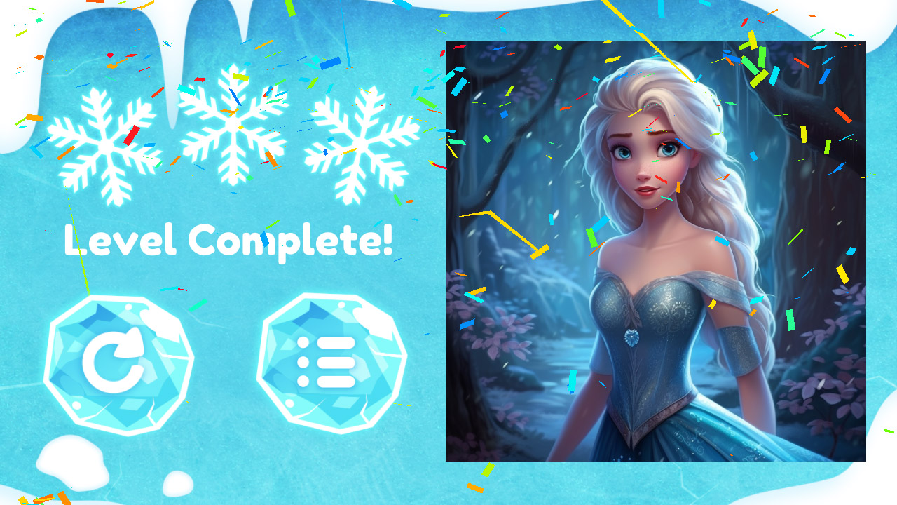 Jigsaw Ice Princess screenshot screenshot 4