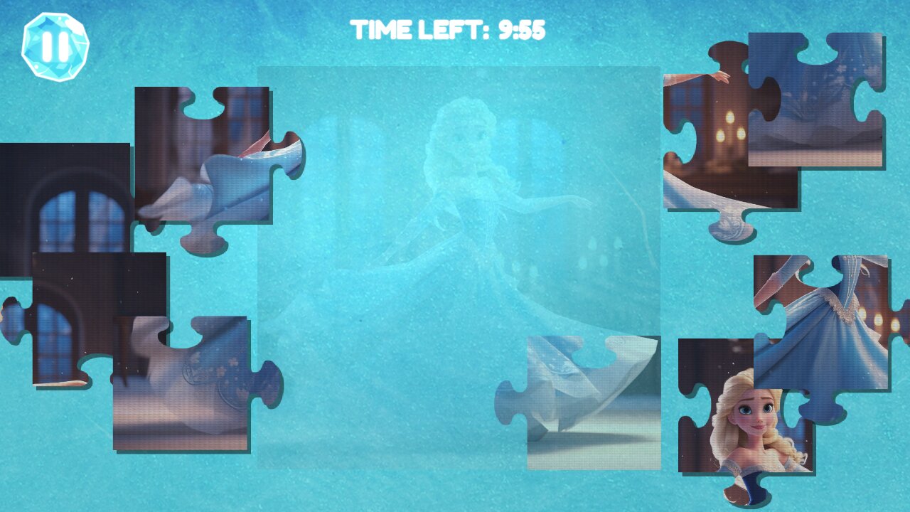 Jigsaw Ice Princess screenshot screenshot 1